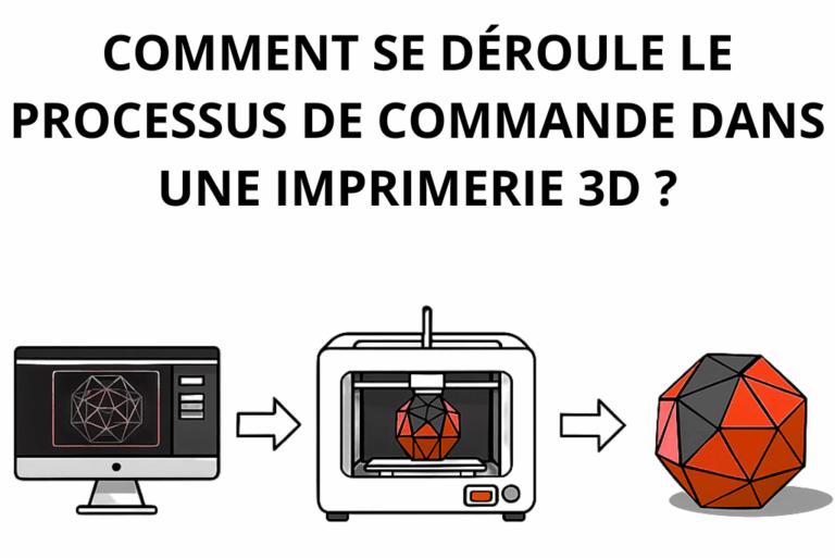 Processus de commande en impression 3D